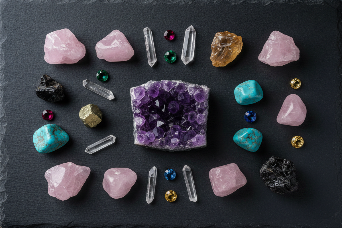 Minerals, Gems & Crystals