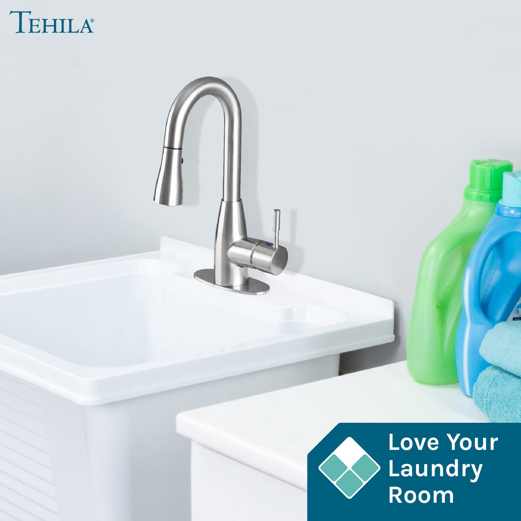 Low-Profile Pull-Down Faucet