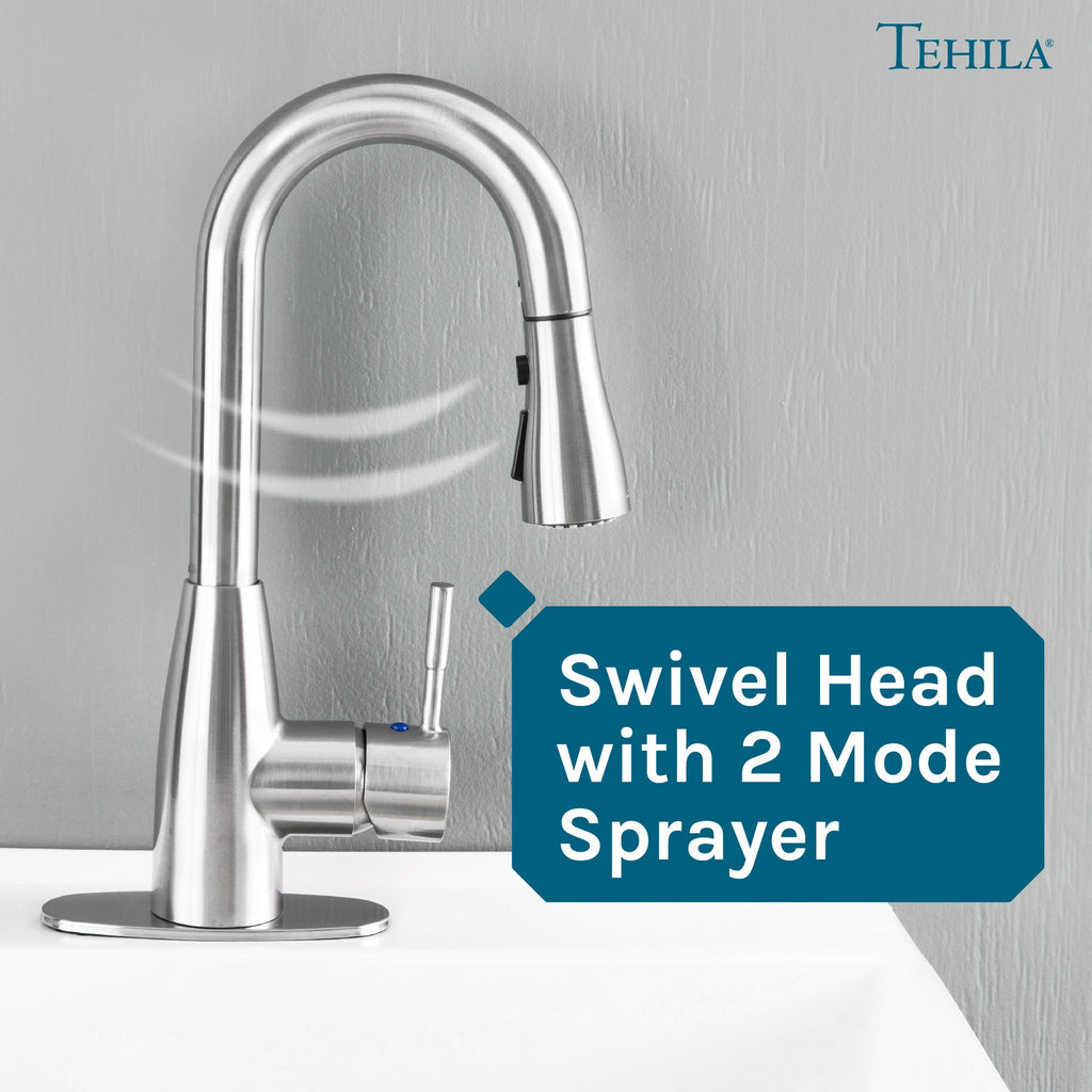 Low-Profile Pull-Down Faucet
