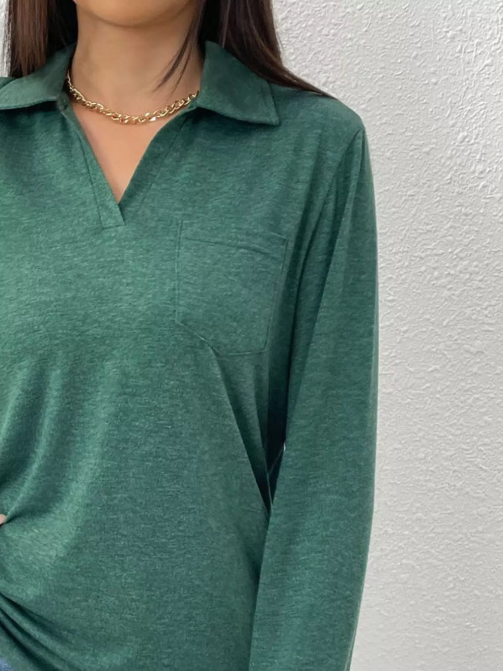 Long Sleeve Polo Shirt