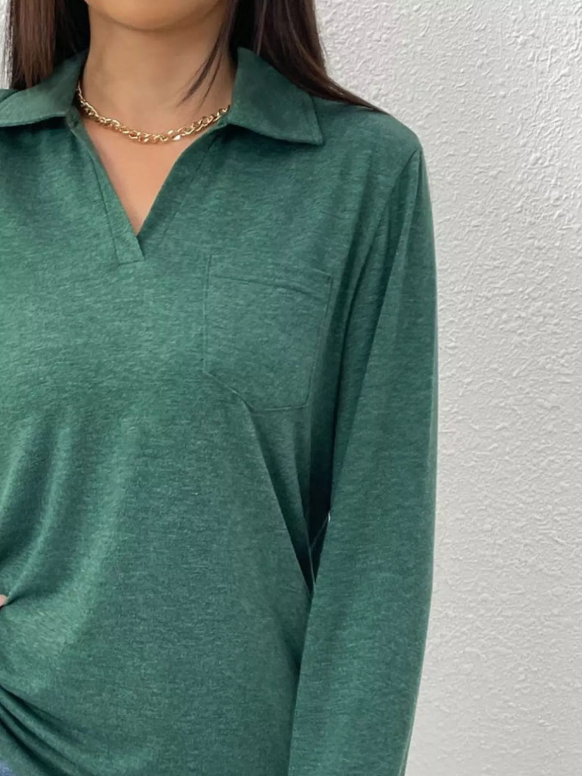 Long Sleeve Polo Shirt
