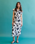 Quintessential Dress — Midi Shirtdress with Tie Waist