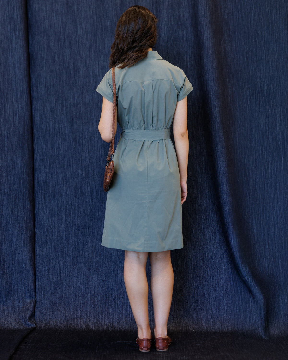 Field Trip Dress — Safari Shirtdress with Belt