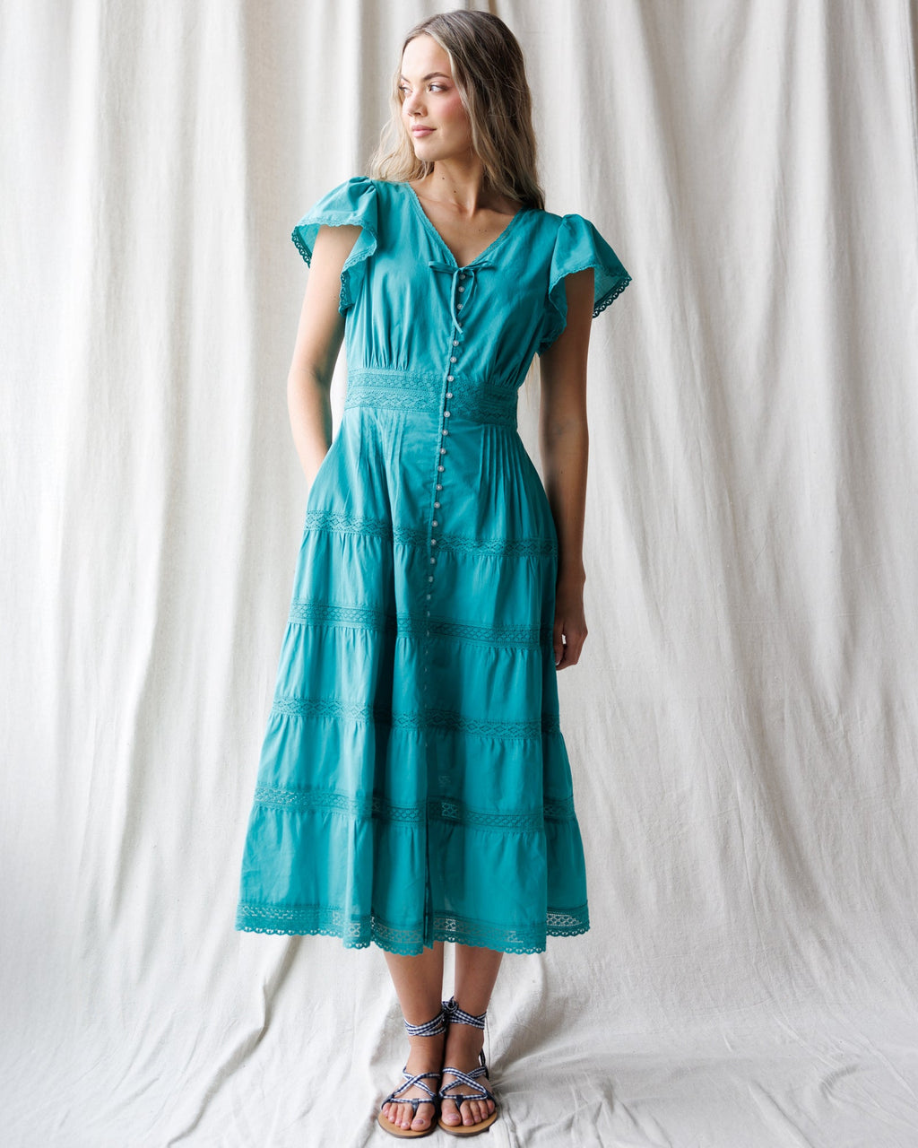 Heirloom Dress — Porcelain Green
