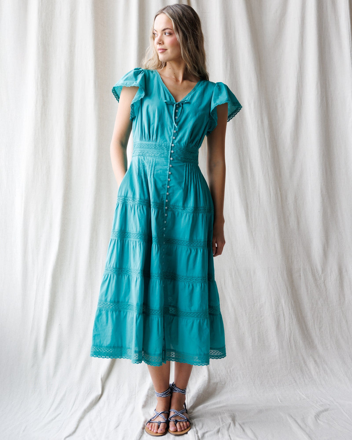Heirloom Dress — Porcelain Green