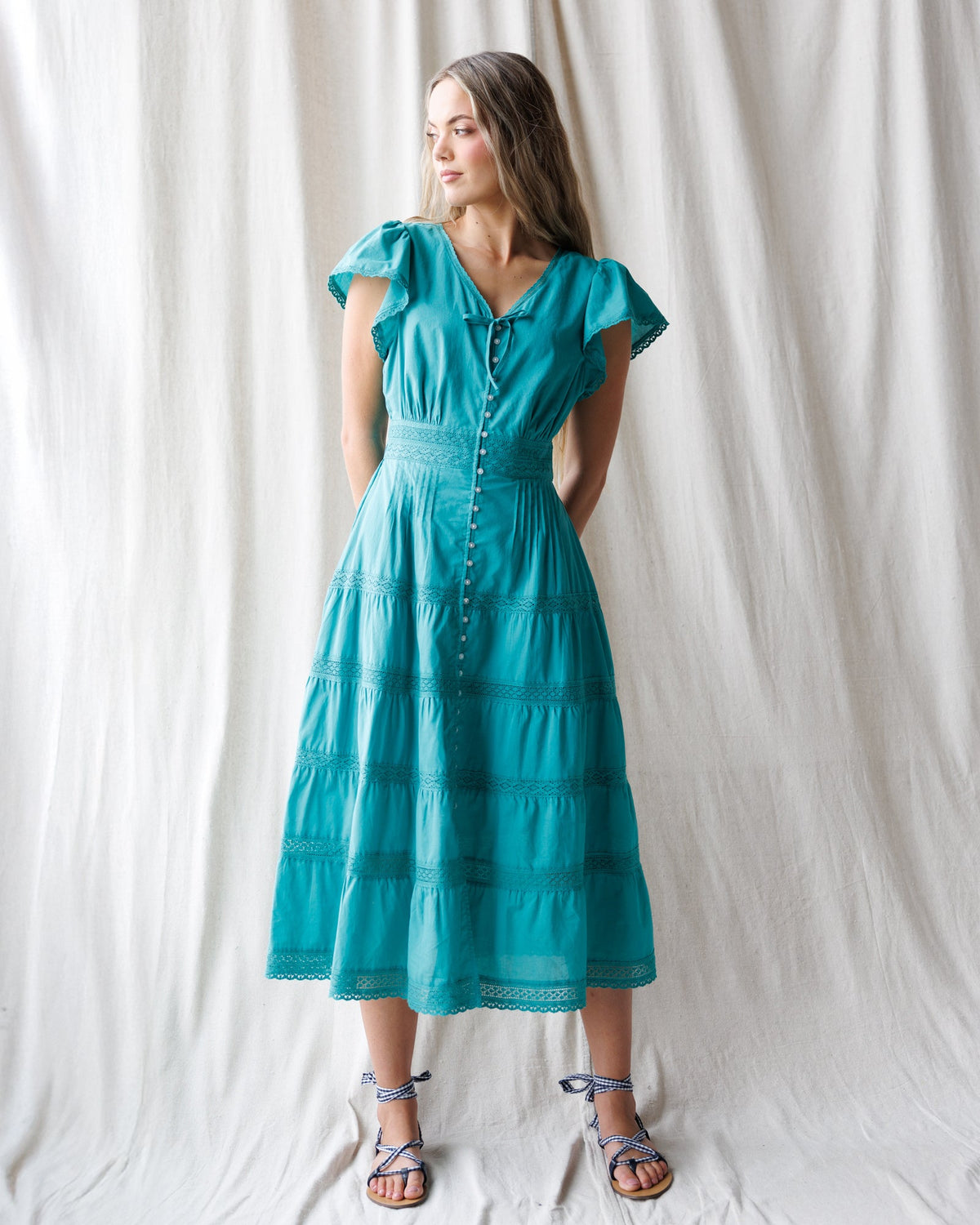 Heirloom Dress — Porcelain Green