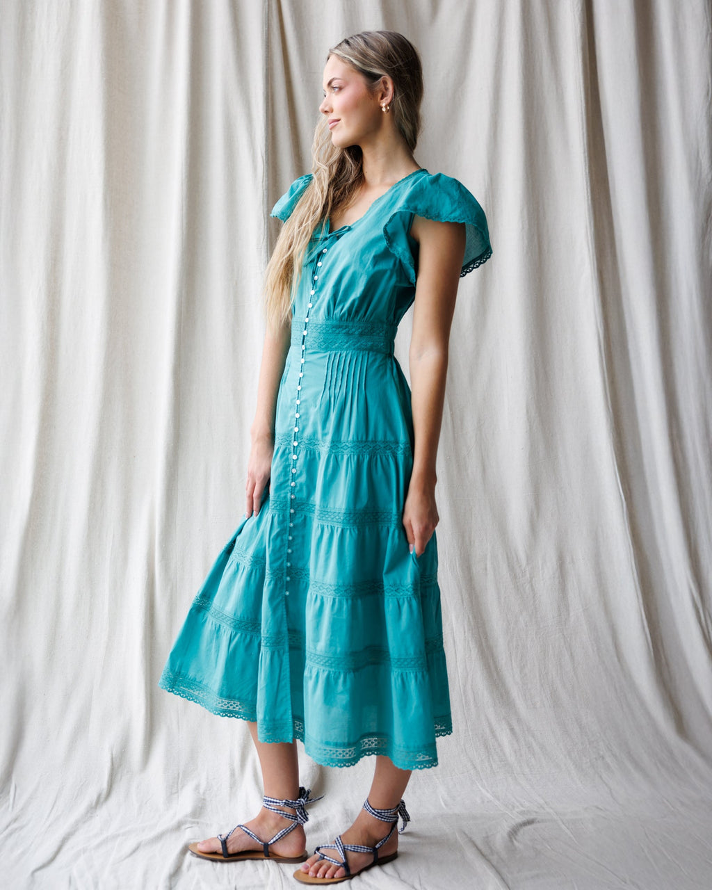Heirloom Dress — Porcelain Green