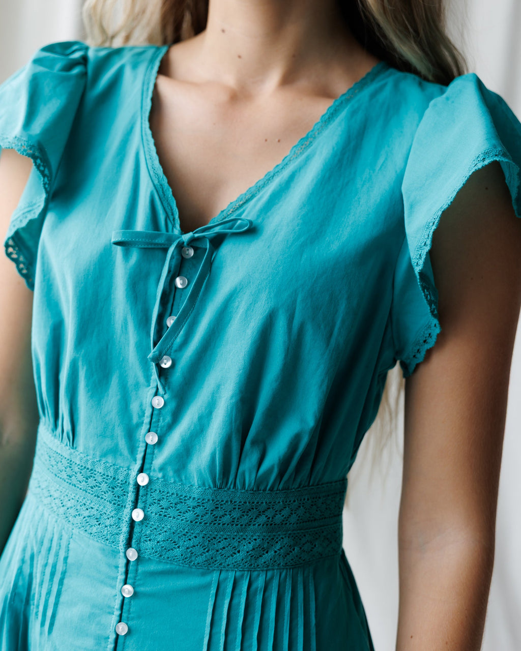 Heirloom Dress — Porcelain Green