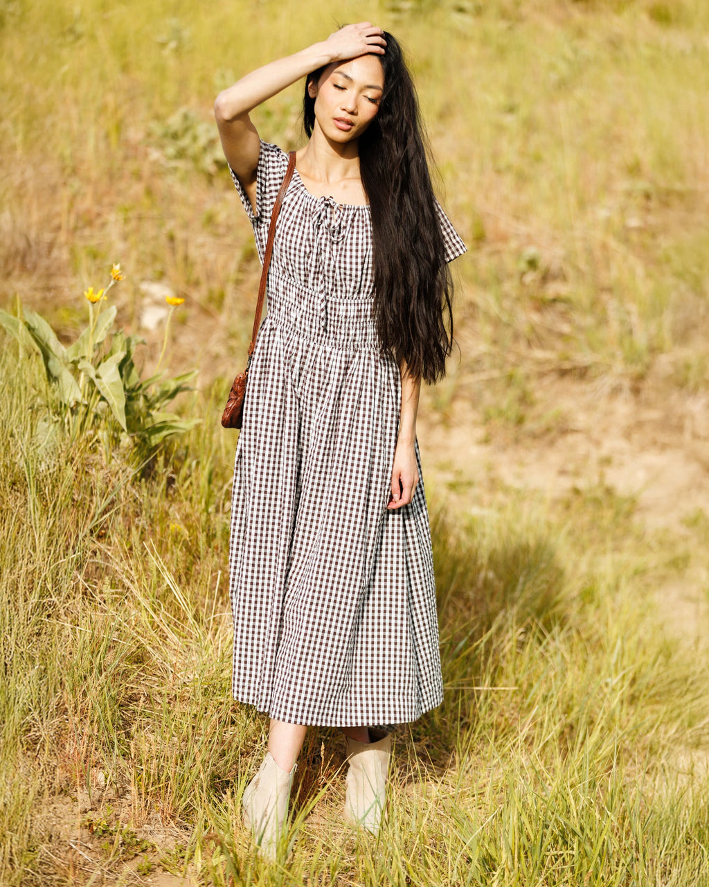 Maybelle Dress — Smocked Waist Midi