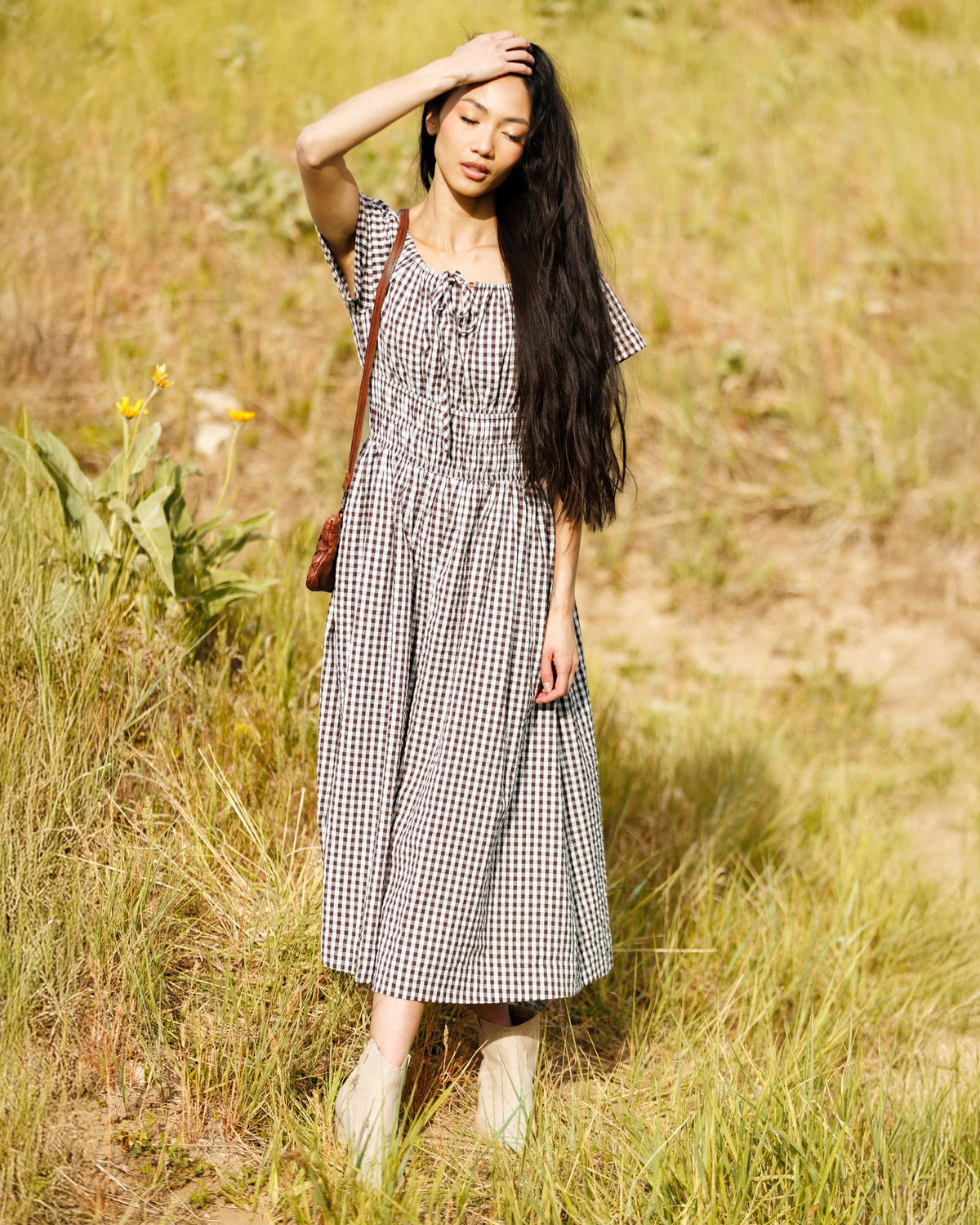 Maybelle Dress — Smocked Waist Midi