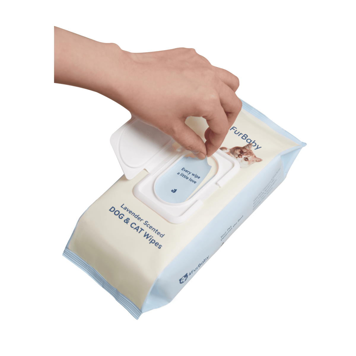 Plant-Based Dog & Cat Grooming Wipes