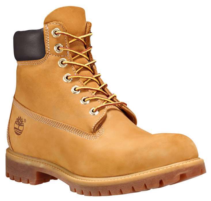 Timberland Men's 6-Inch Premium Waterproof Boot - Wheat Nubuck (TB010061)