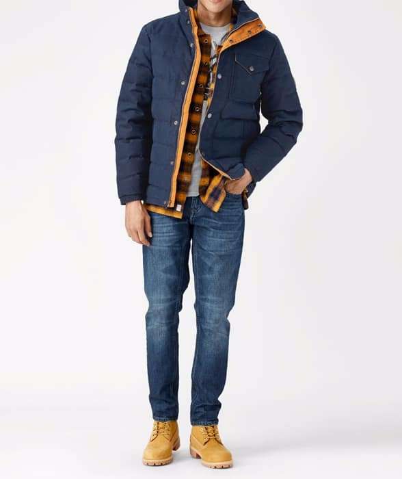 Timberland Men's 6-Inch Premium Waterproof Boot - Wheat Nubuck (TB010061)
