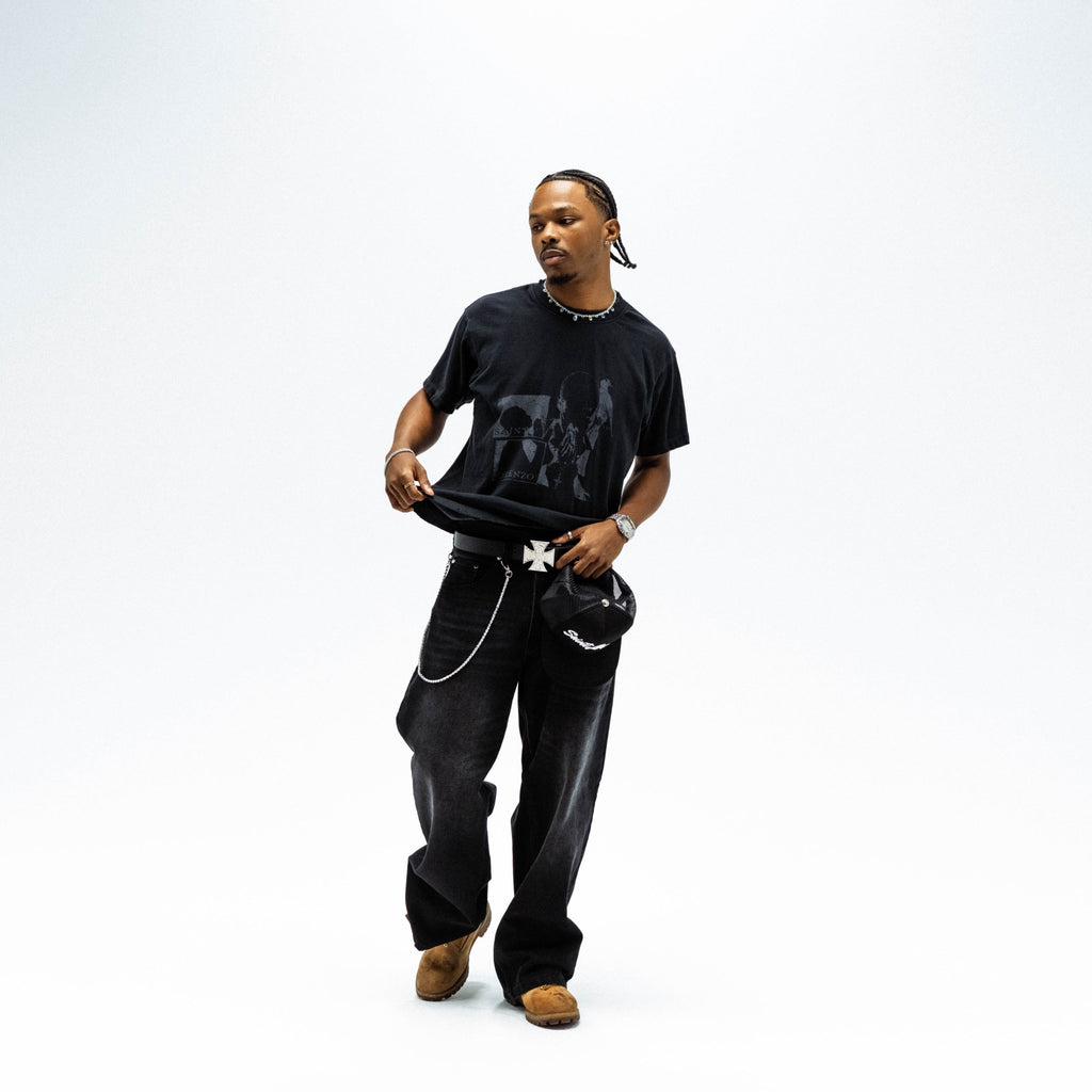 Signature Denim – Baggy Black Jeans