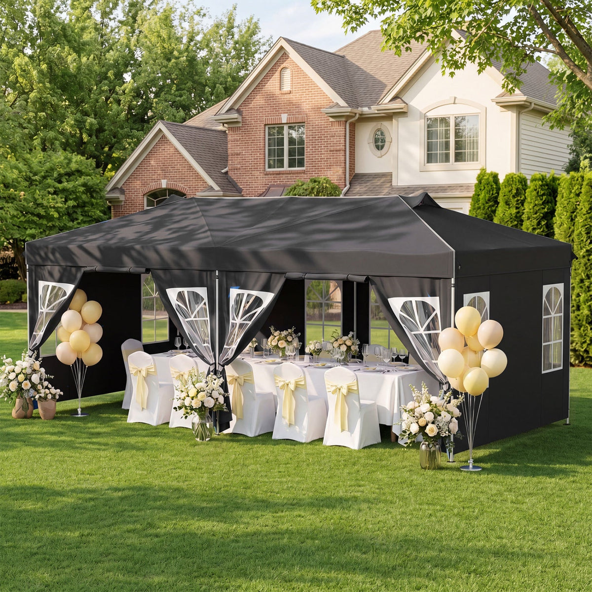 10 x 20 FT Pop-Up Canopy Tent