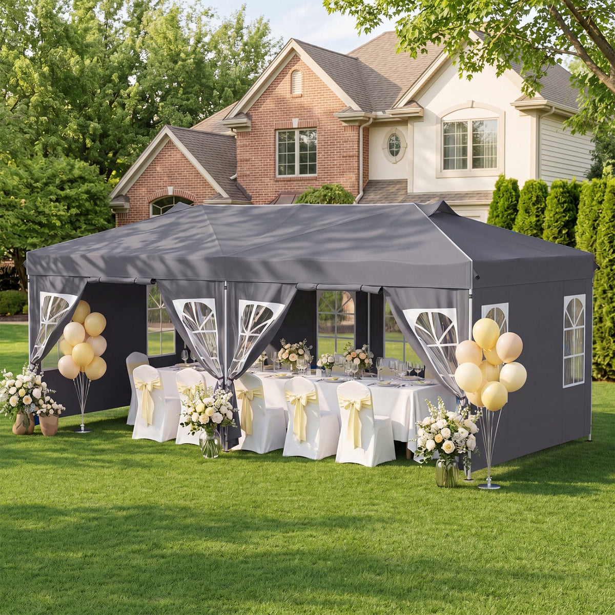 10 x 20 FT Pop-Up Canopy Tent