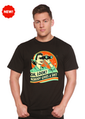 Funny Retro Woman Unisex Bamboo Viscose & Organic Cotton Graphic T-Shirt
