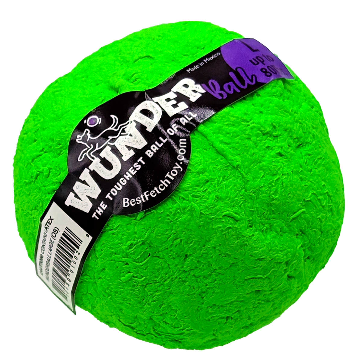Natural Rubber Fetch Ball for Dogs