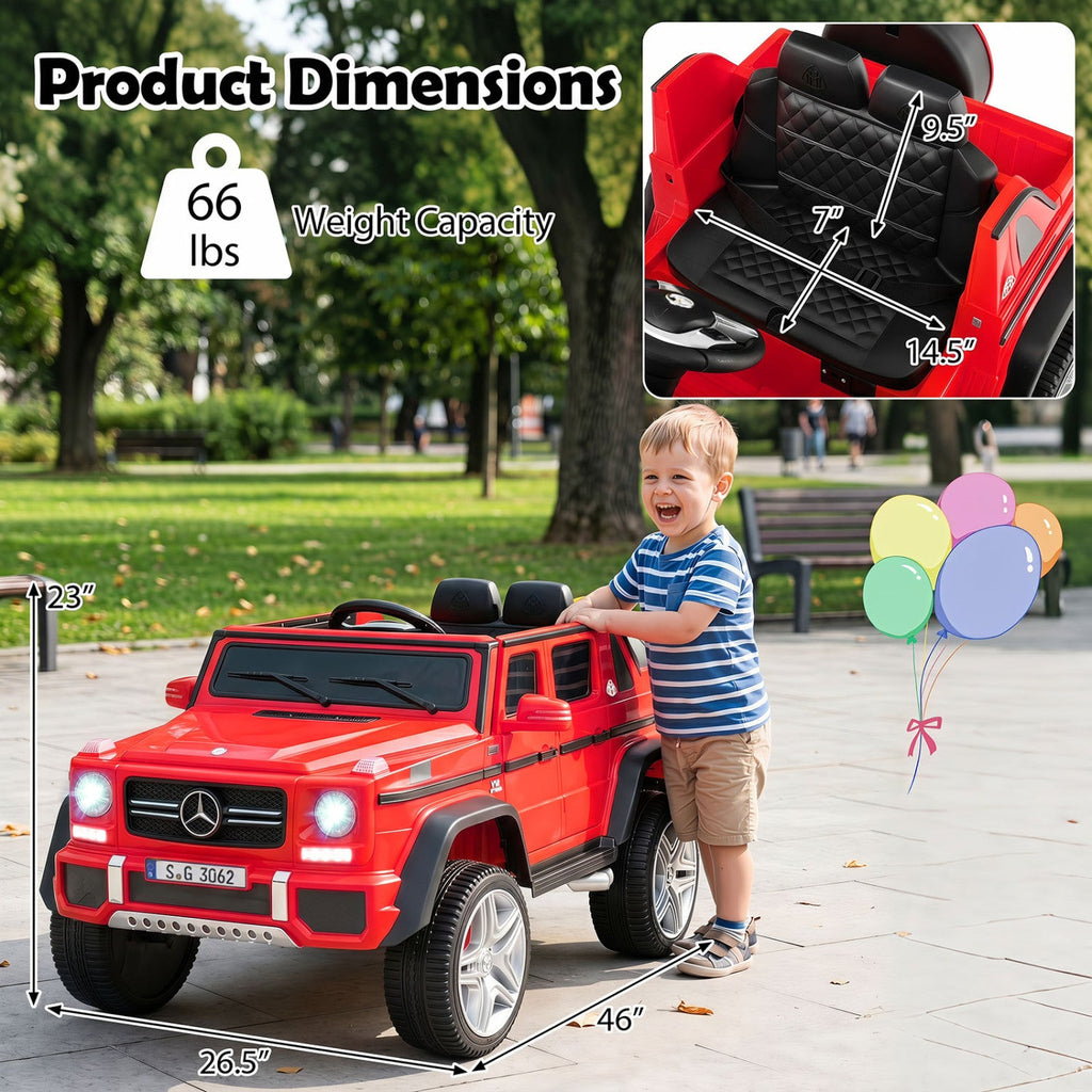 12V Licensed Mercedes-Benz Maybach G650S Kids