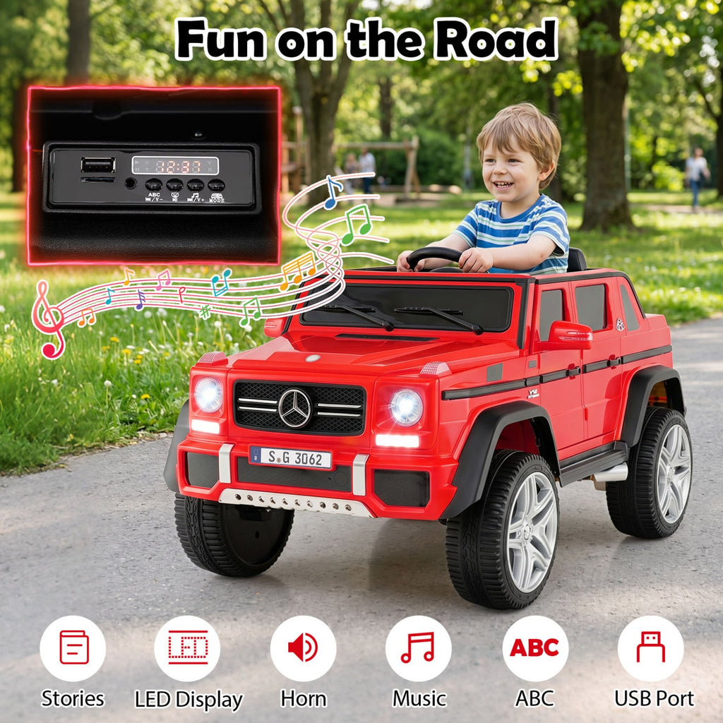 12V Licensed Mercedes-Benz Maybach G650S Kids