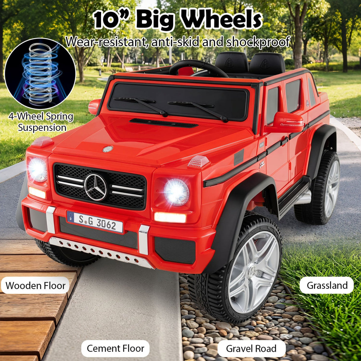 12V Licensed Mercedes-Benz Maybach G650S Kids