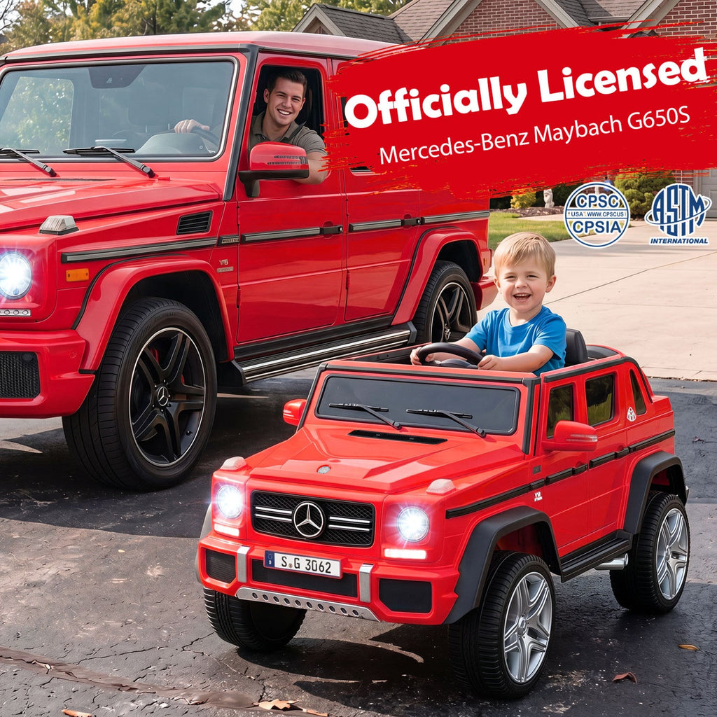 12V Licensed Mercedes-Benz Maybach G650S Kids