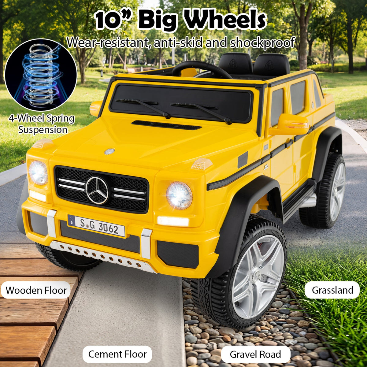 12V Licensed Mercedes-Benz Maybach G650S Kids