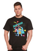Rad Dad Bluey Men's Bamboo Viscose & Organic Cotton Short Sleeve Graphic T-Shirt