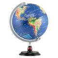 12-Inch Illuminated World Globe with LED Night Light