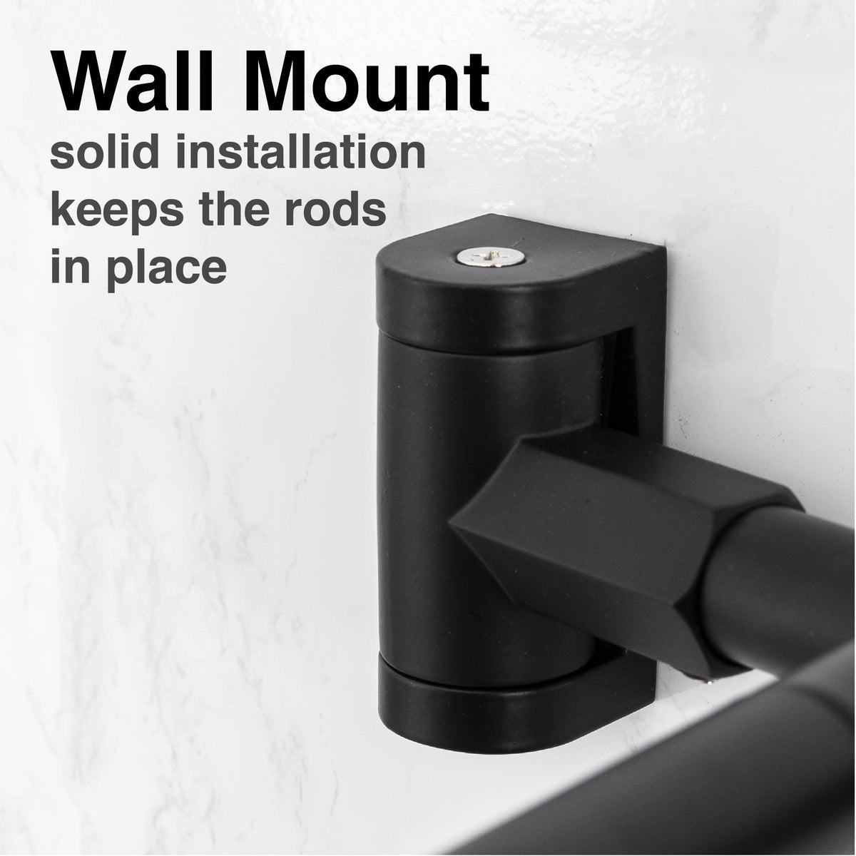 Double Curved Shower Rod