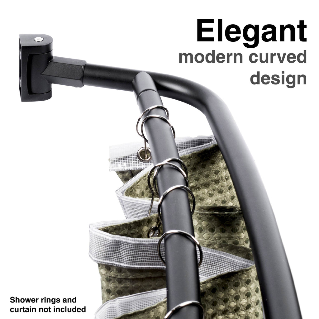 Double Curved Shower Rod