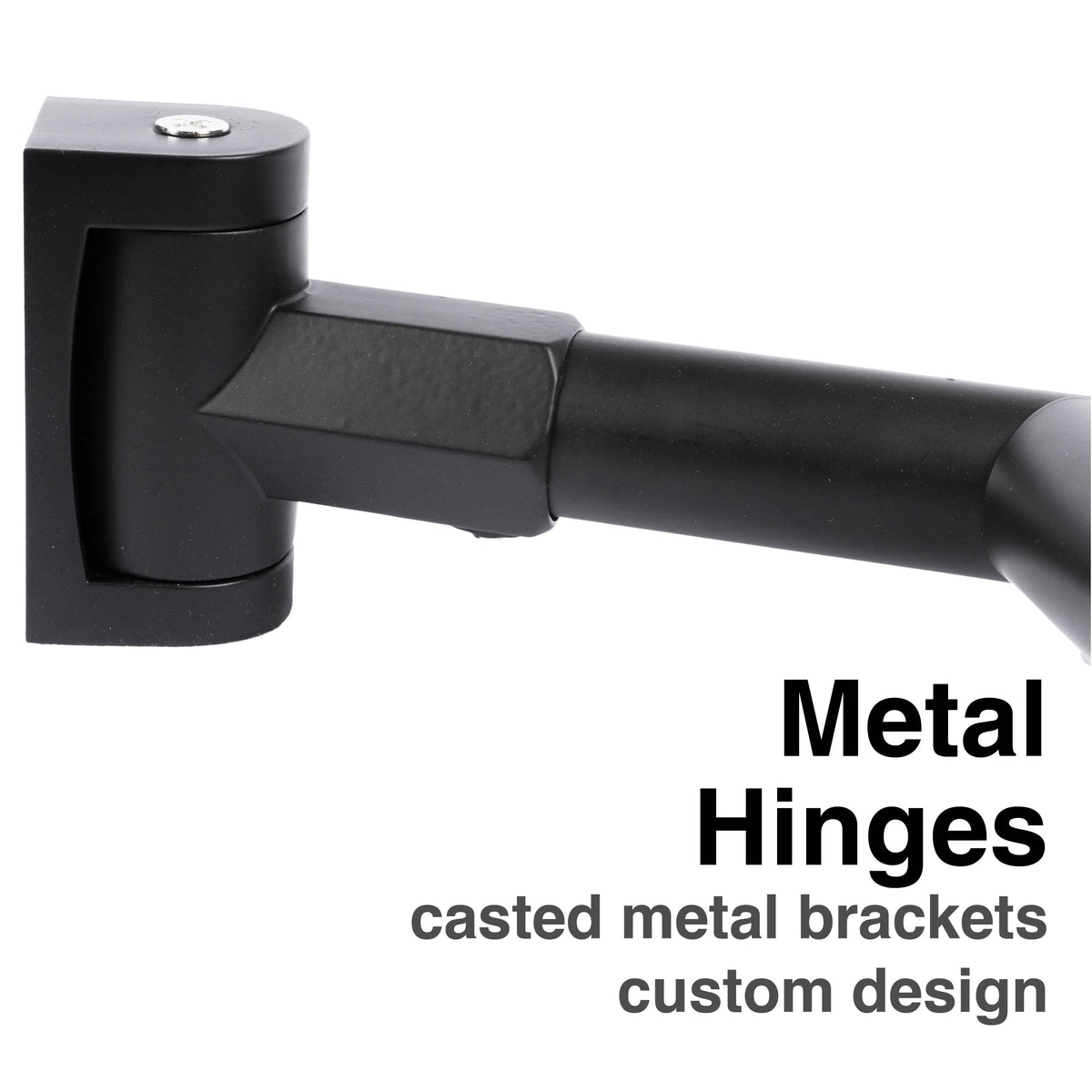 Double Curved Shower Rod