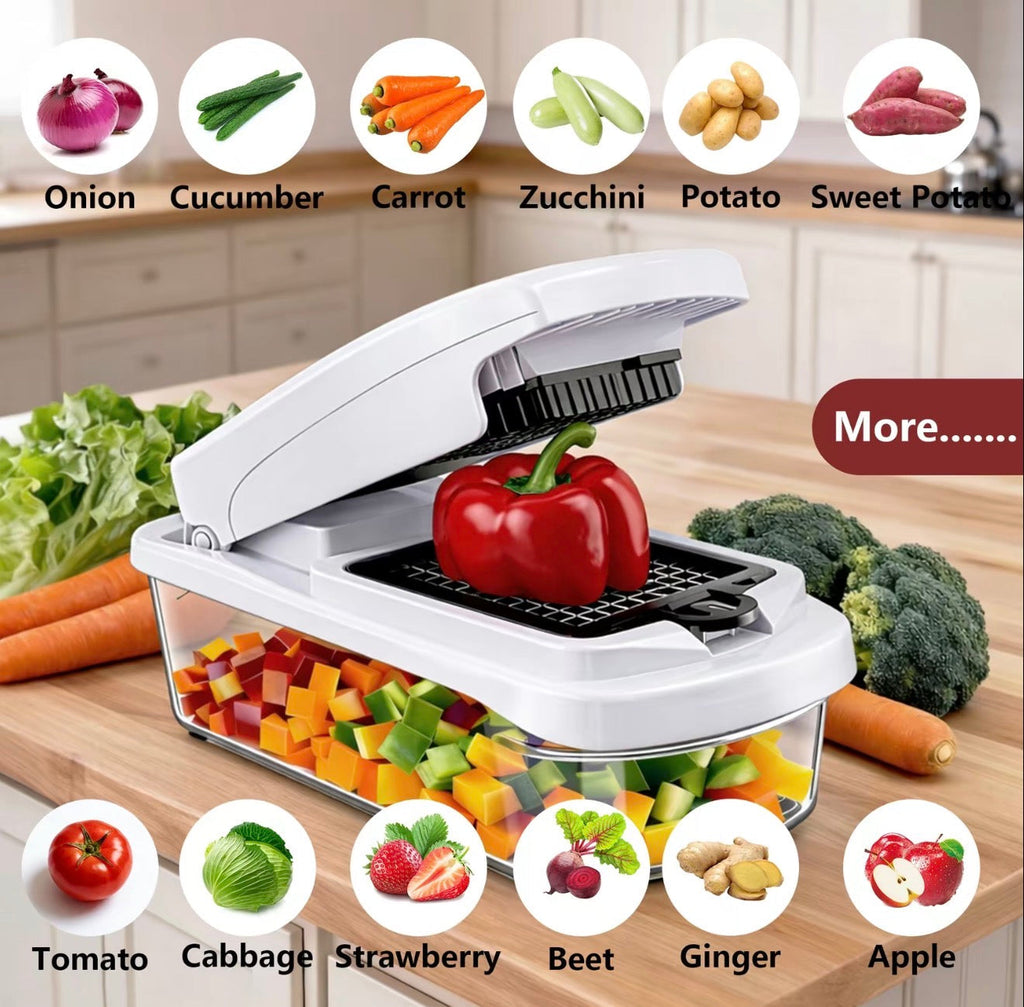 15-in-1 Vegetable Chopper & Slicer