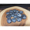 Polychrome Merlinite Gabbro Palm Stones — 5-Piece Set