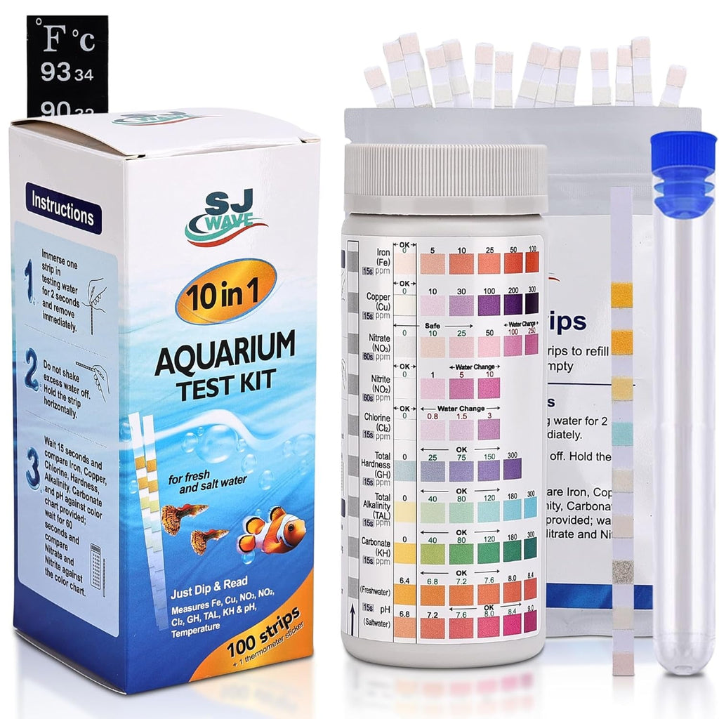 11-in-1 Aquarium Water Test Kit