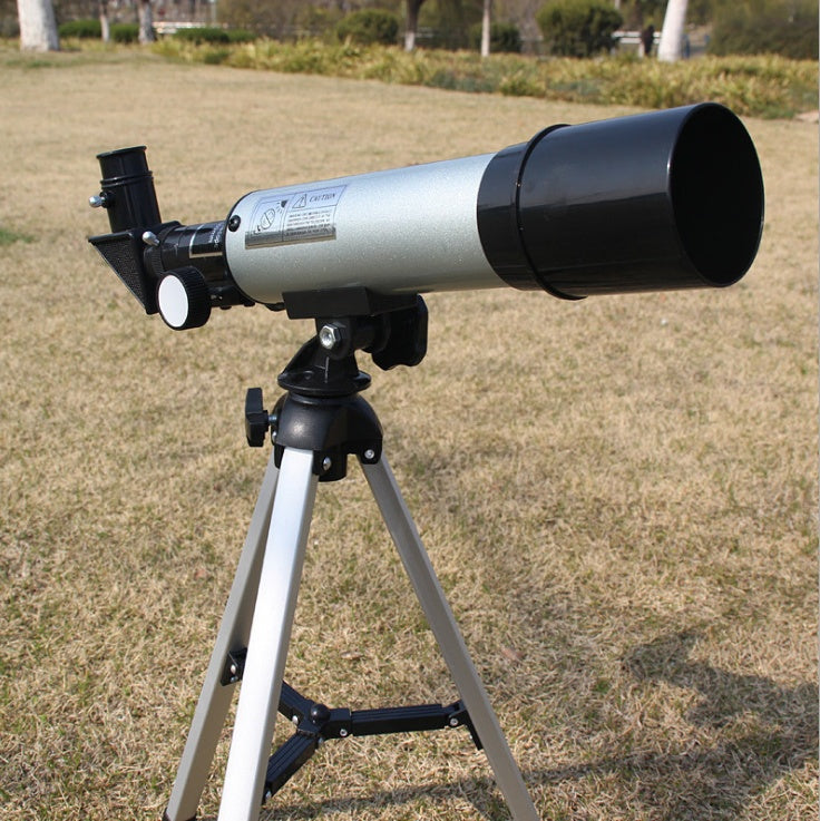 360mm Refractor Telescope with Aluminum Tripod — 90x Magnification