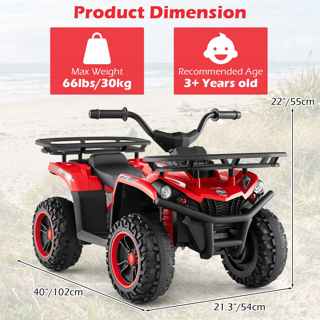 24V Electric Ride-On ATV Quad for Kids