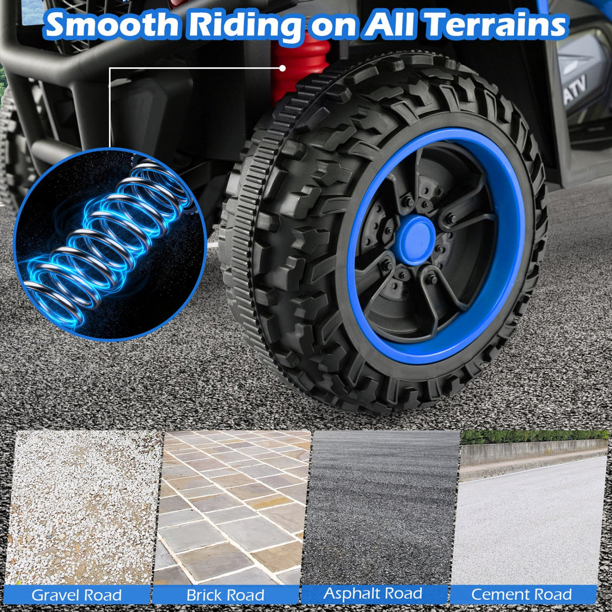 24V Electric Ride-On ATV Quad for Kids
