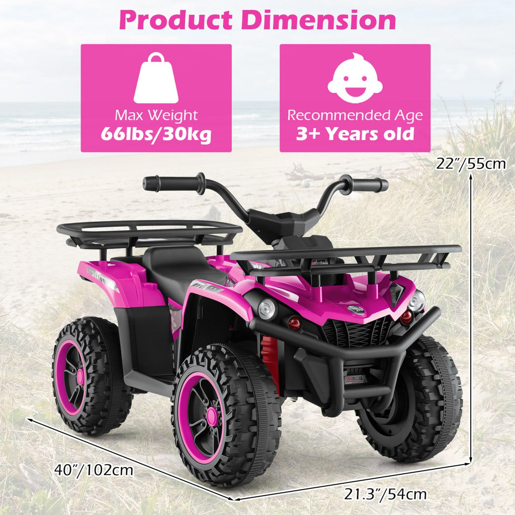 24V Electric Ride-On ATV Quad for Kids