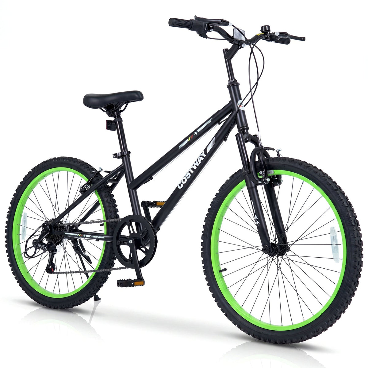 24-Inch 7-Speed Kids Mountain Bike