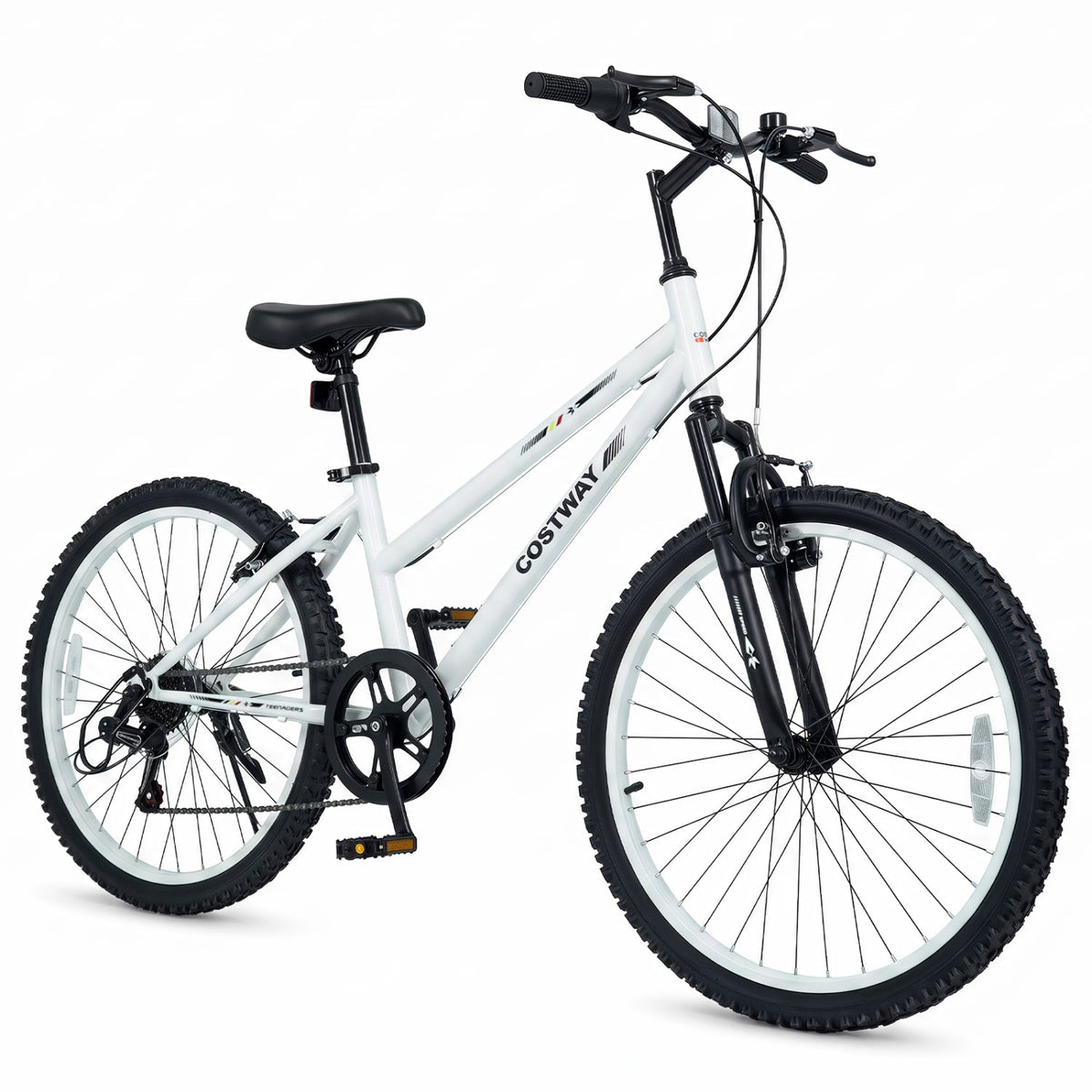 24" Kids 7-Speed Mountain Bike
