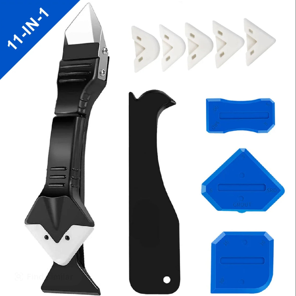 11-Piece Caulking Tool Kit