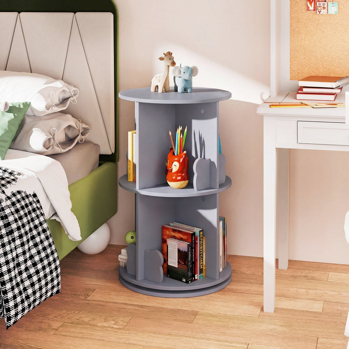 Kids 360° Rotating Bookshelf