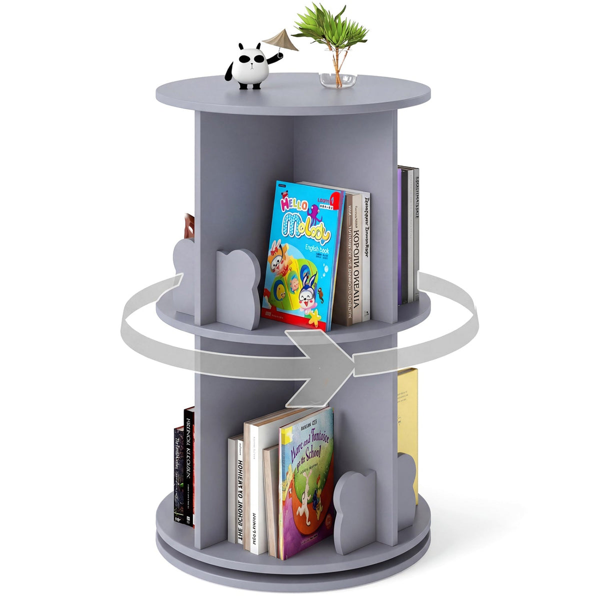 Kids 360° Rotating Bookshelf