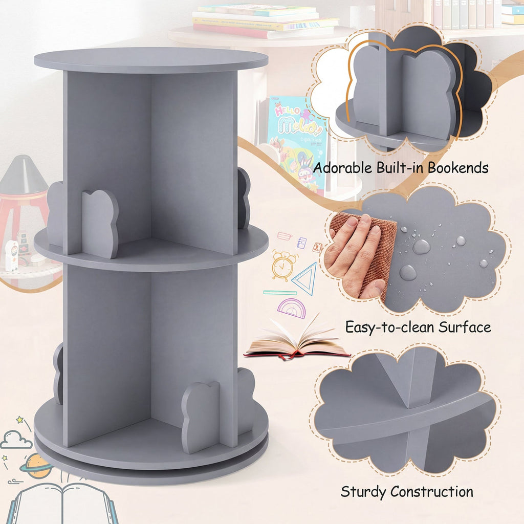 Kids 360° Rotating Bookshelf