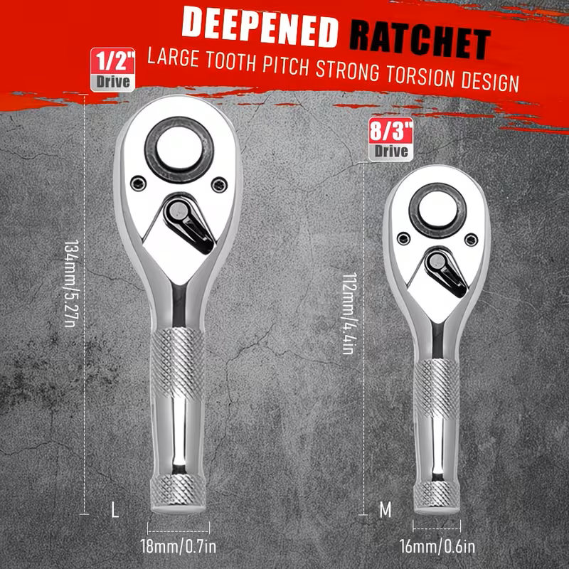 Ratcheting Wrench Sets