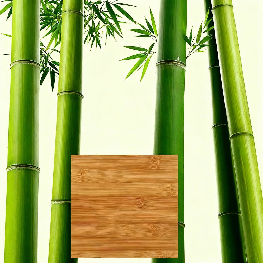 Tall Bamboo Bookshelf | Adjustable Shelves, Narrow Freestanding Storage Rack — 3 to 6 Tiers