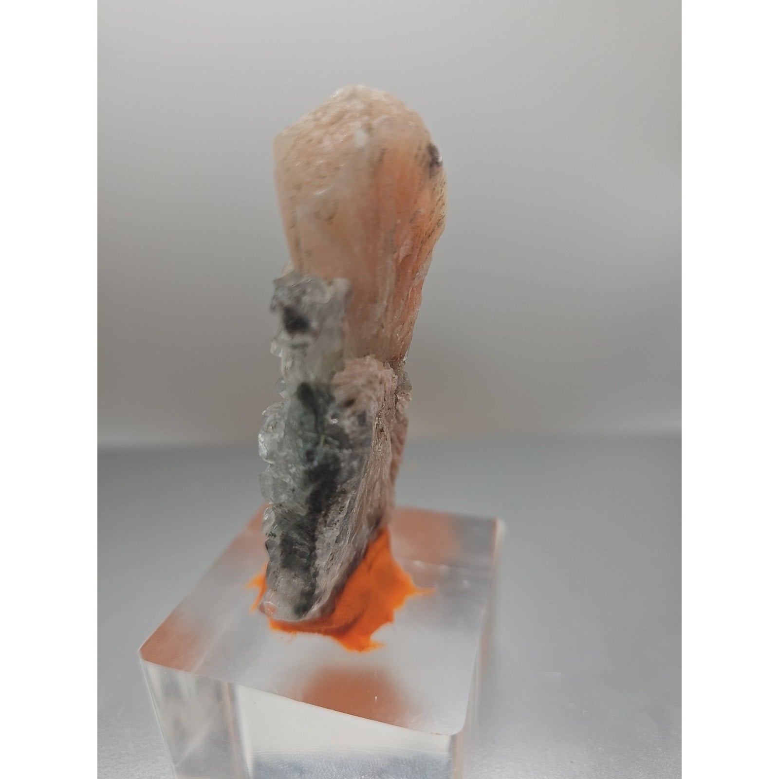 Apophyllite with Pink Stilbite Crystal Specimen — 51g | Natural Cluster from Madagascar