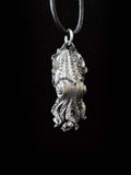 Cuttlefish Pendant Necklace – Handmade Gothic Nautical Jewelry