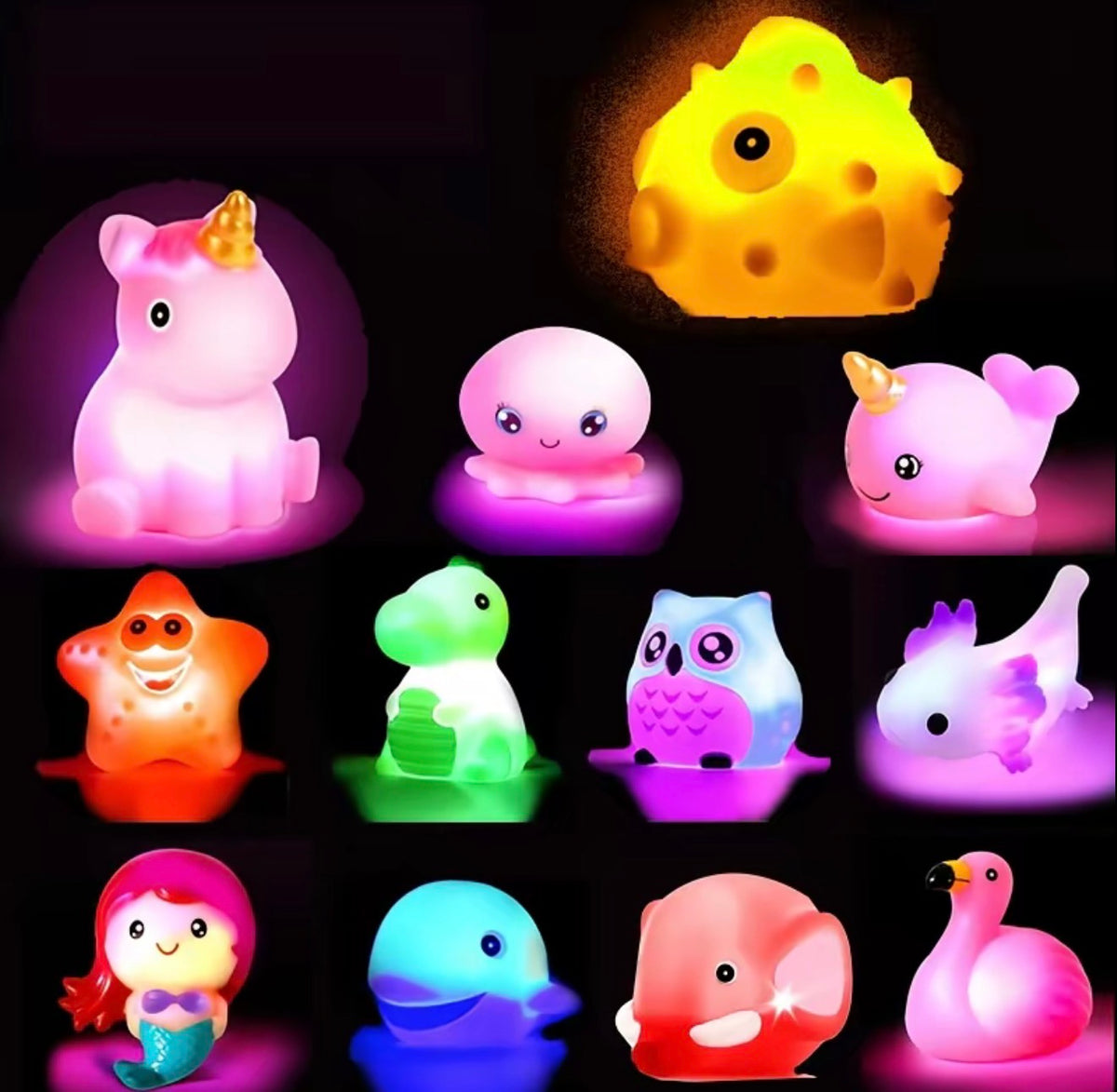 GlowSplash LED Bath Toys